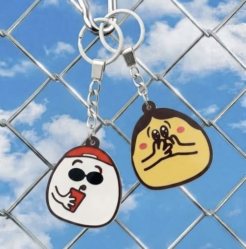 2 NFC Keychains